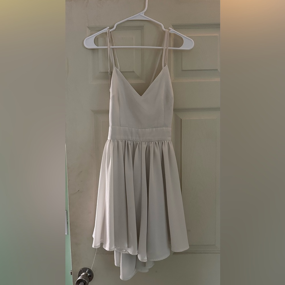 White dress from Keepsake, size medium